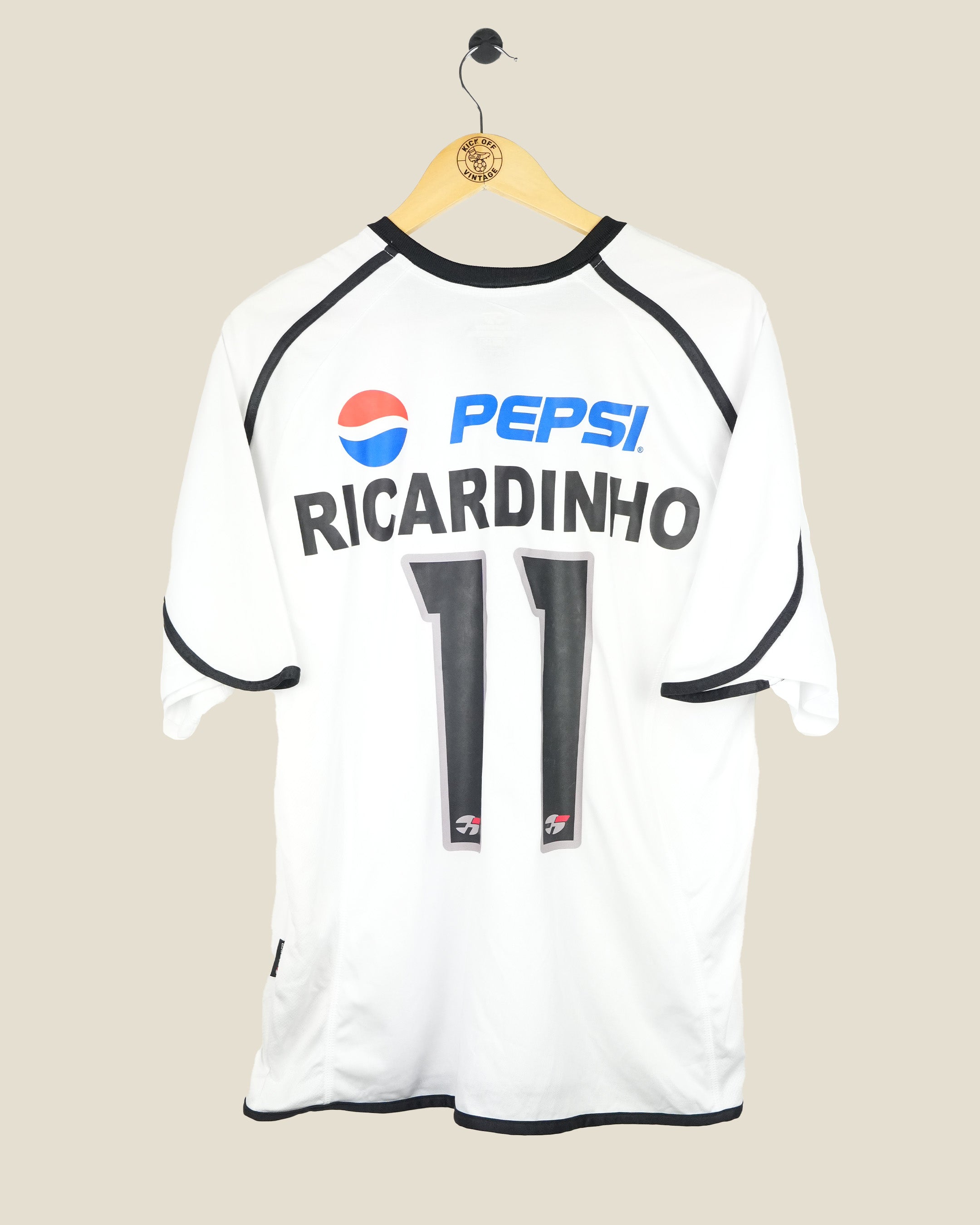 CORINTHIANS 2001/02 RICARDINHO HOME SHIRT (M) TOPPER