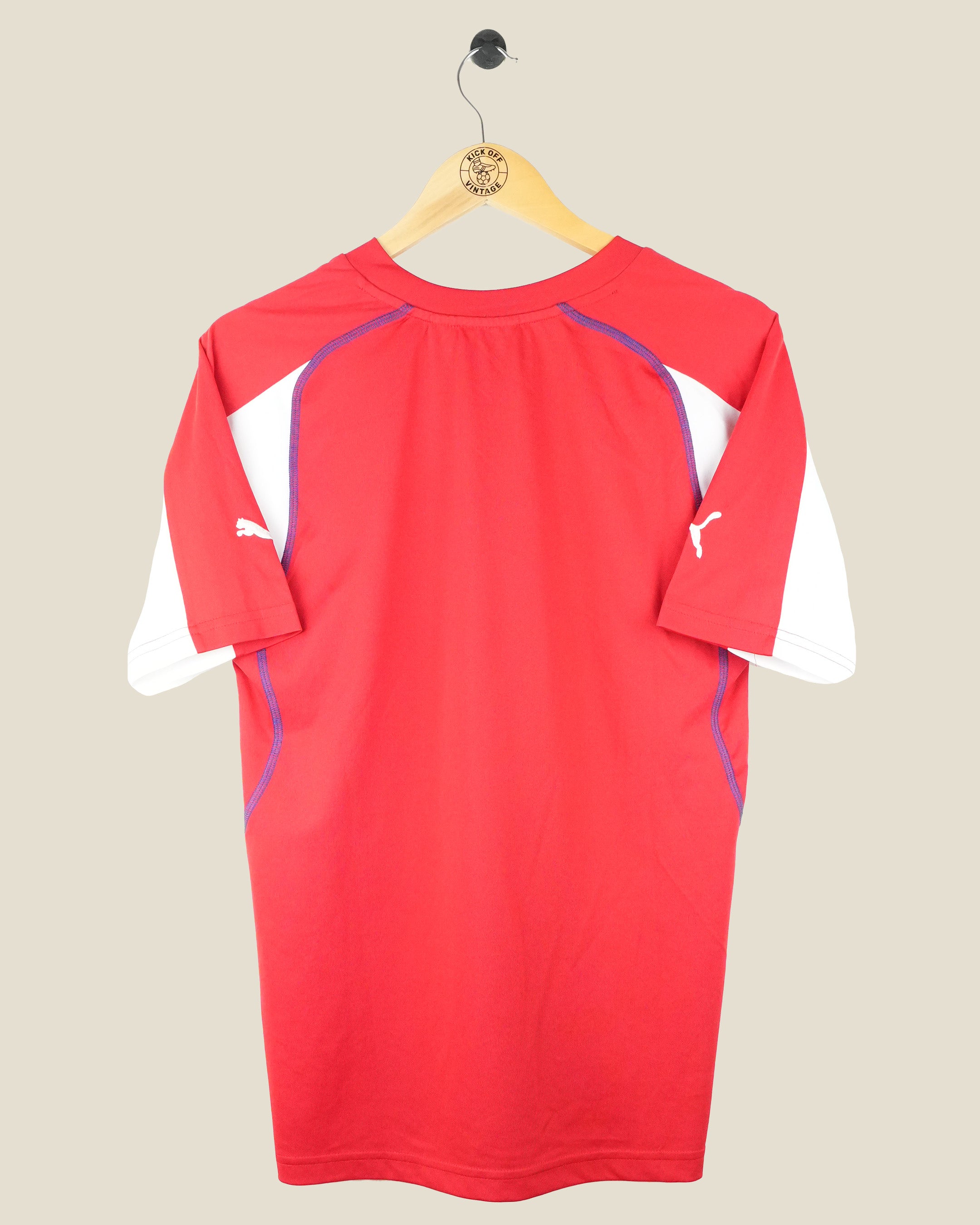 CZECH REPUBLIC 2004 HOME SHIRT (L) PUMA