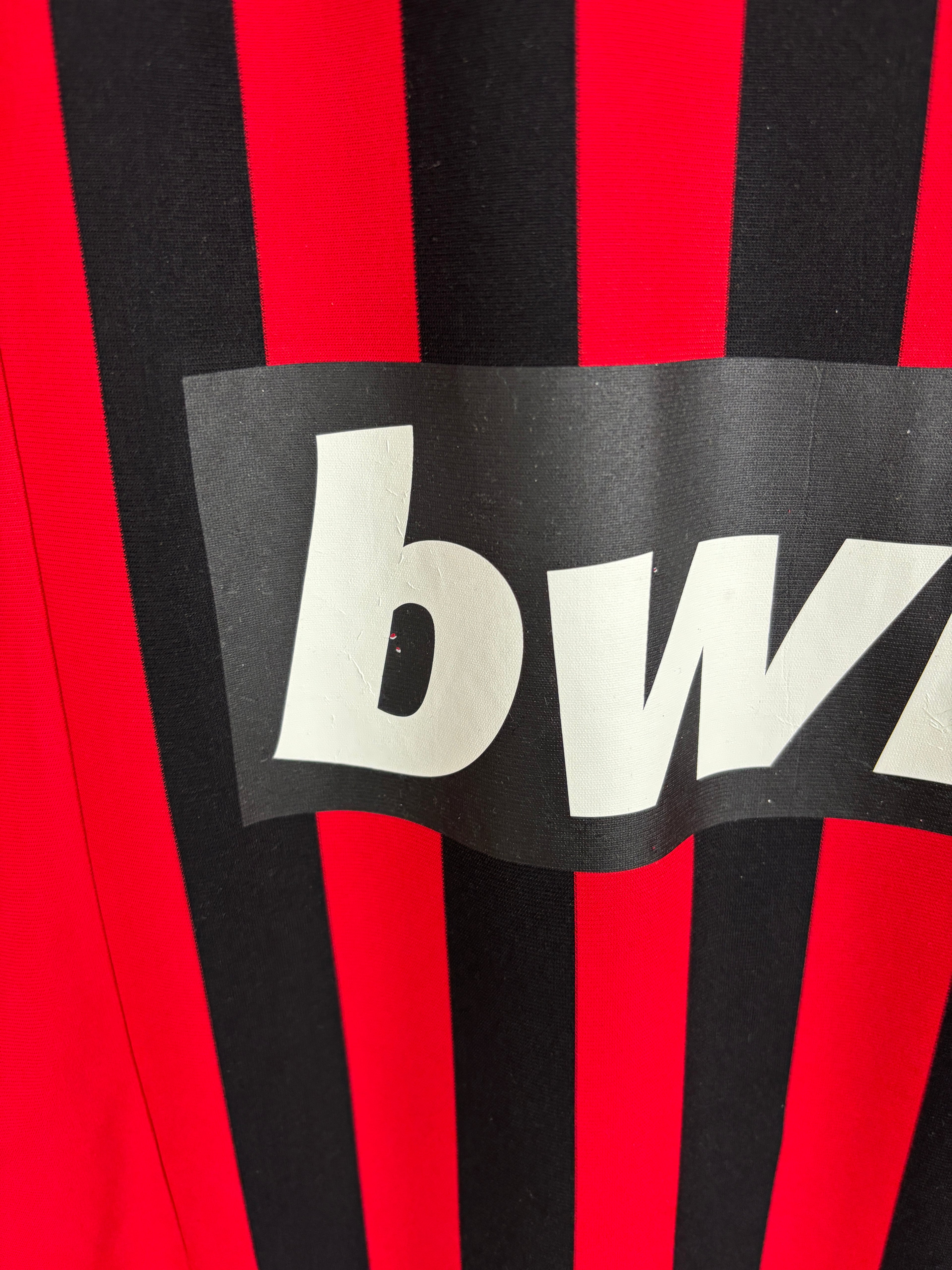 AC MILAN 2007/08 MALDINI #3 HOME SHIRT (M) ADIDAS