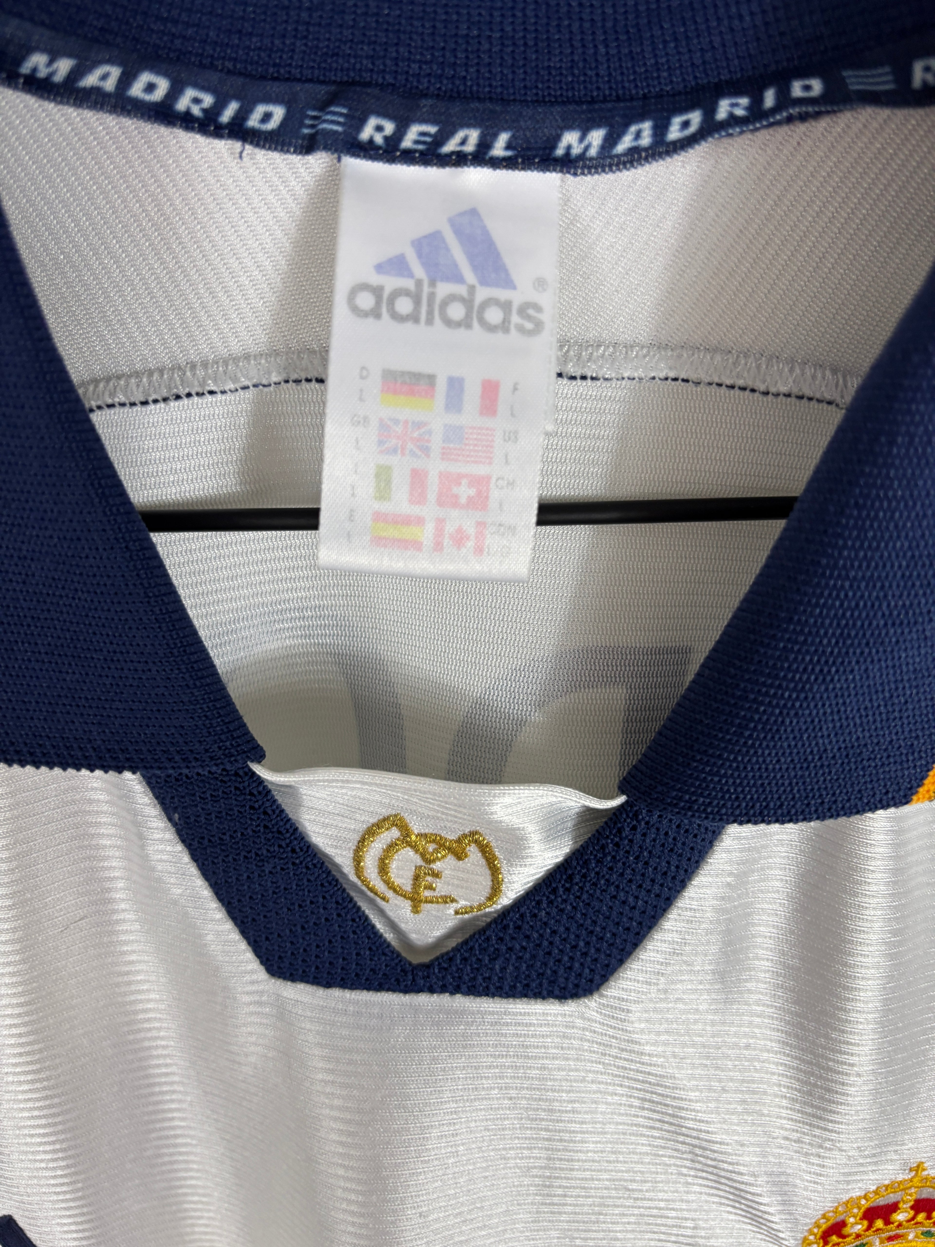 REAL MADRID 1998/99 SEEDORF #10 HOME (L) ADIDAS