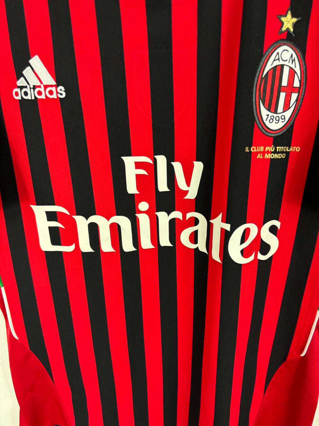AC MILAN 2011/12 PATO #7 HOME SHIRT (S) ADIDAS