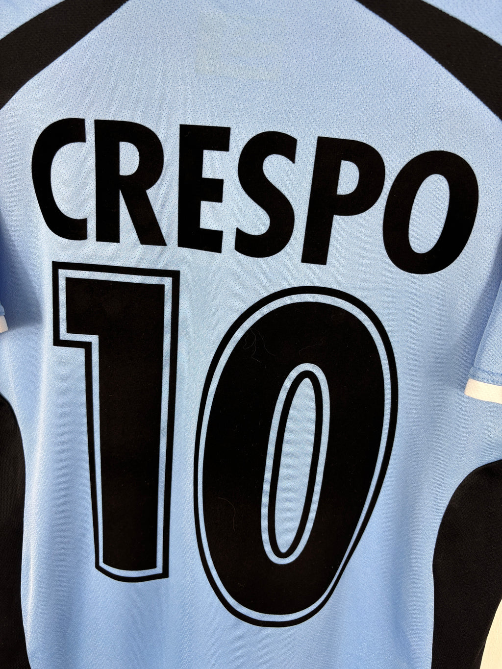 LAZIO 2000/01 CRESPO #10 HOME SHIRT (M) PUMA