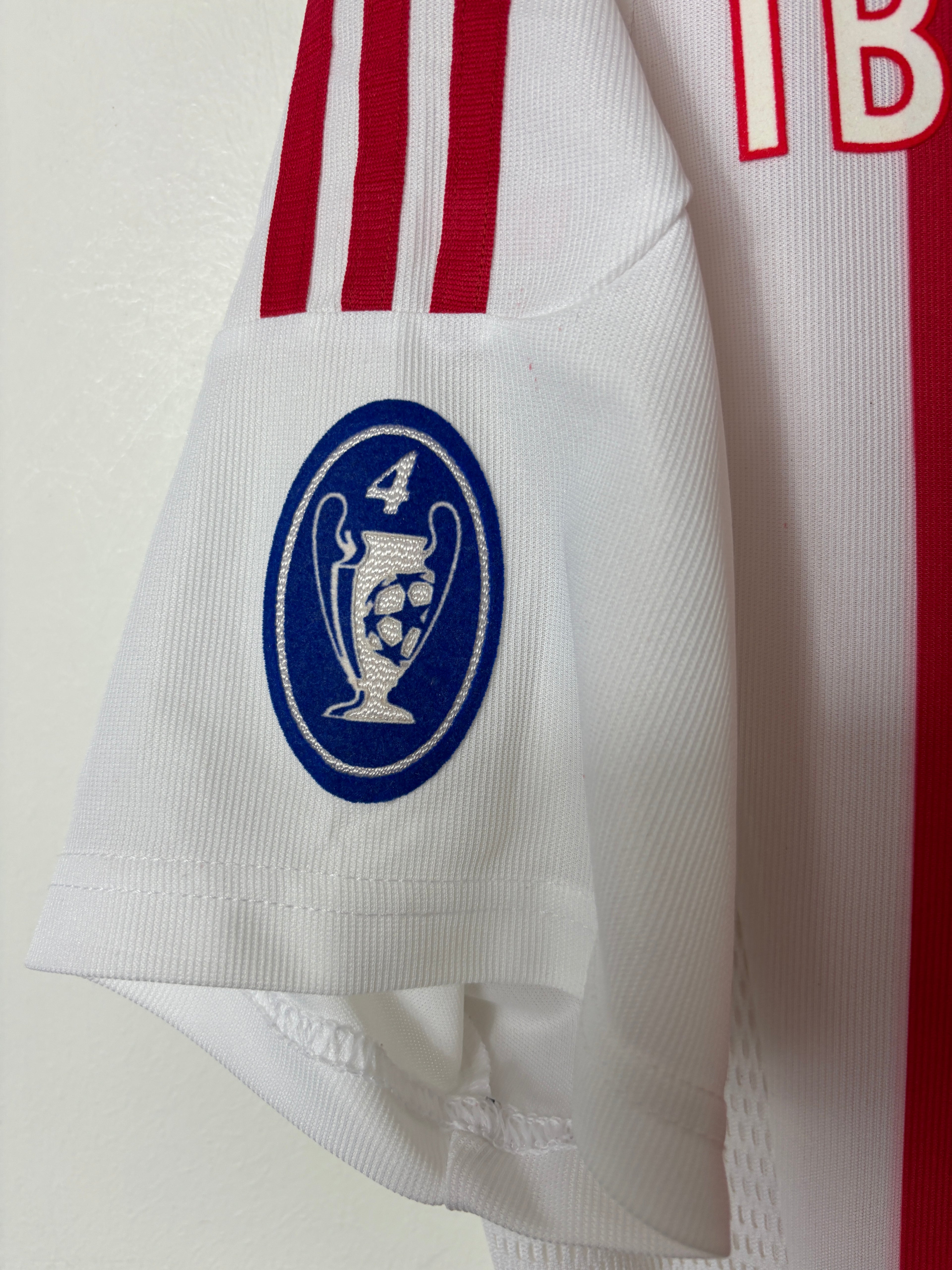 AJAX 2002/04 IBRAHIMOVIC #9 UCL HOME SHIRT (M) ADIDAS