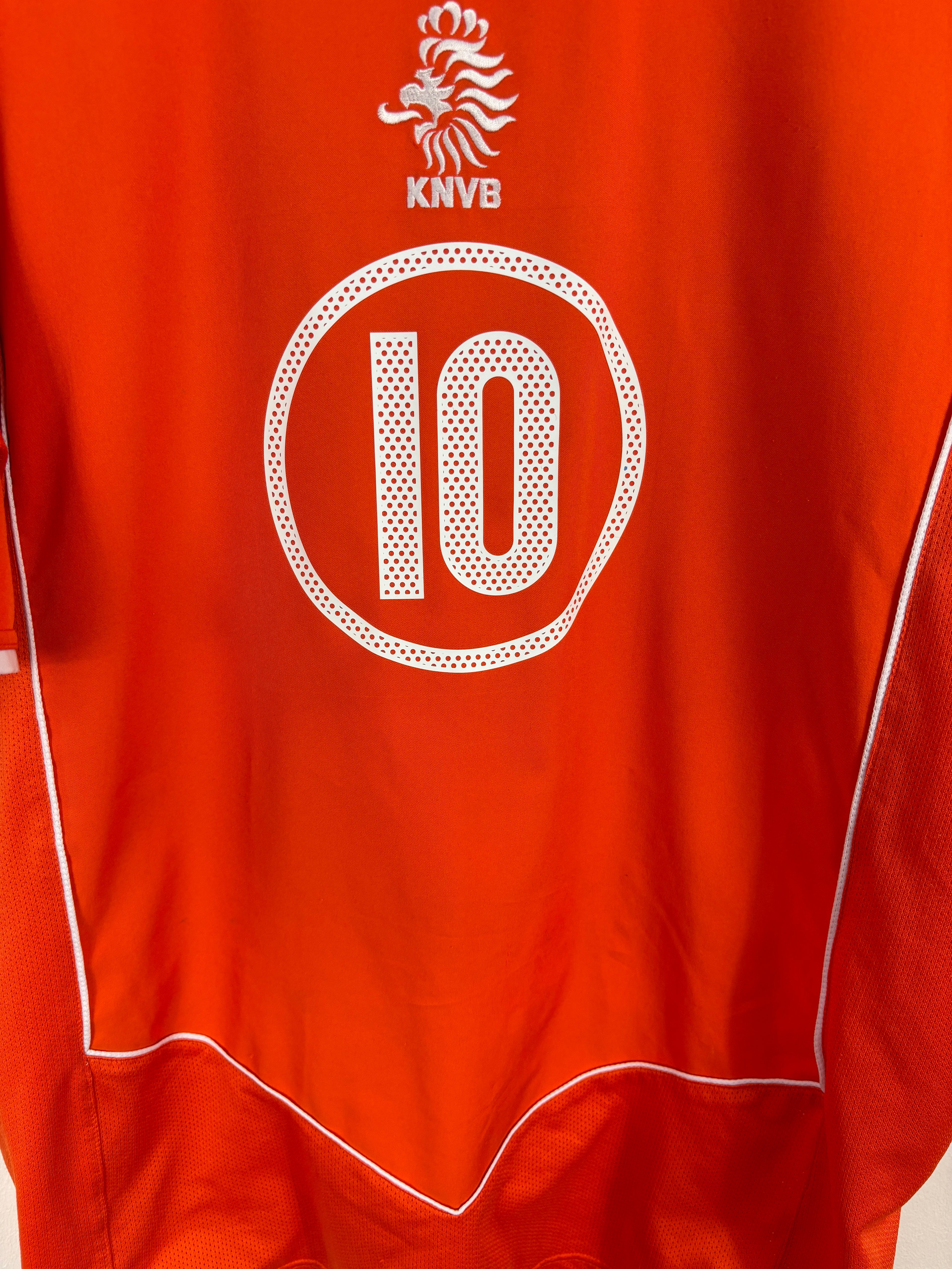 NETHERLANDS 2004 VAN NISTELROOY HOME SHIRT (XL) NIKE