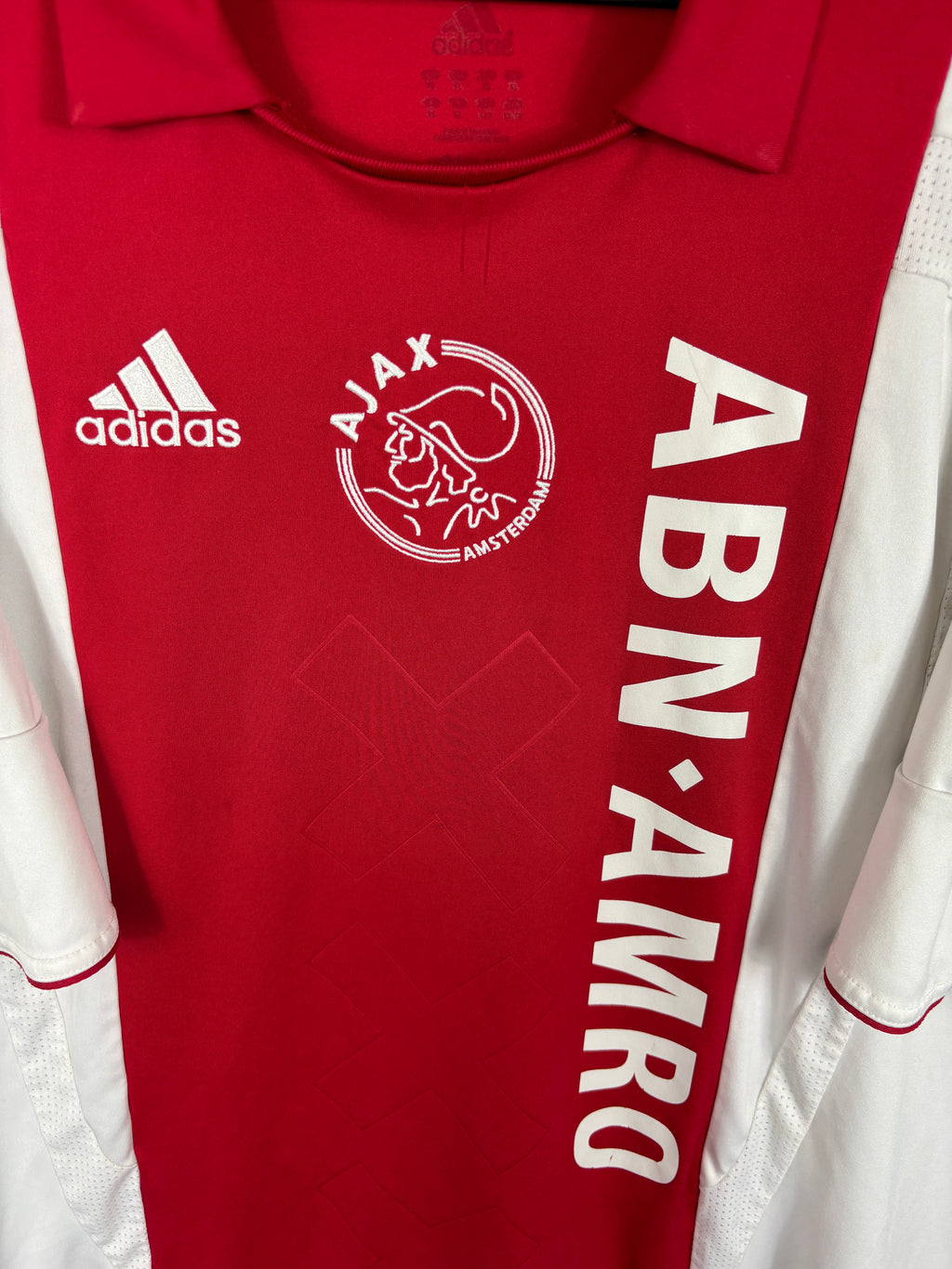 AJAX 2007/08 SUAREZ #16 HOME SHIRT (XL) ADIDAS