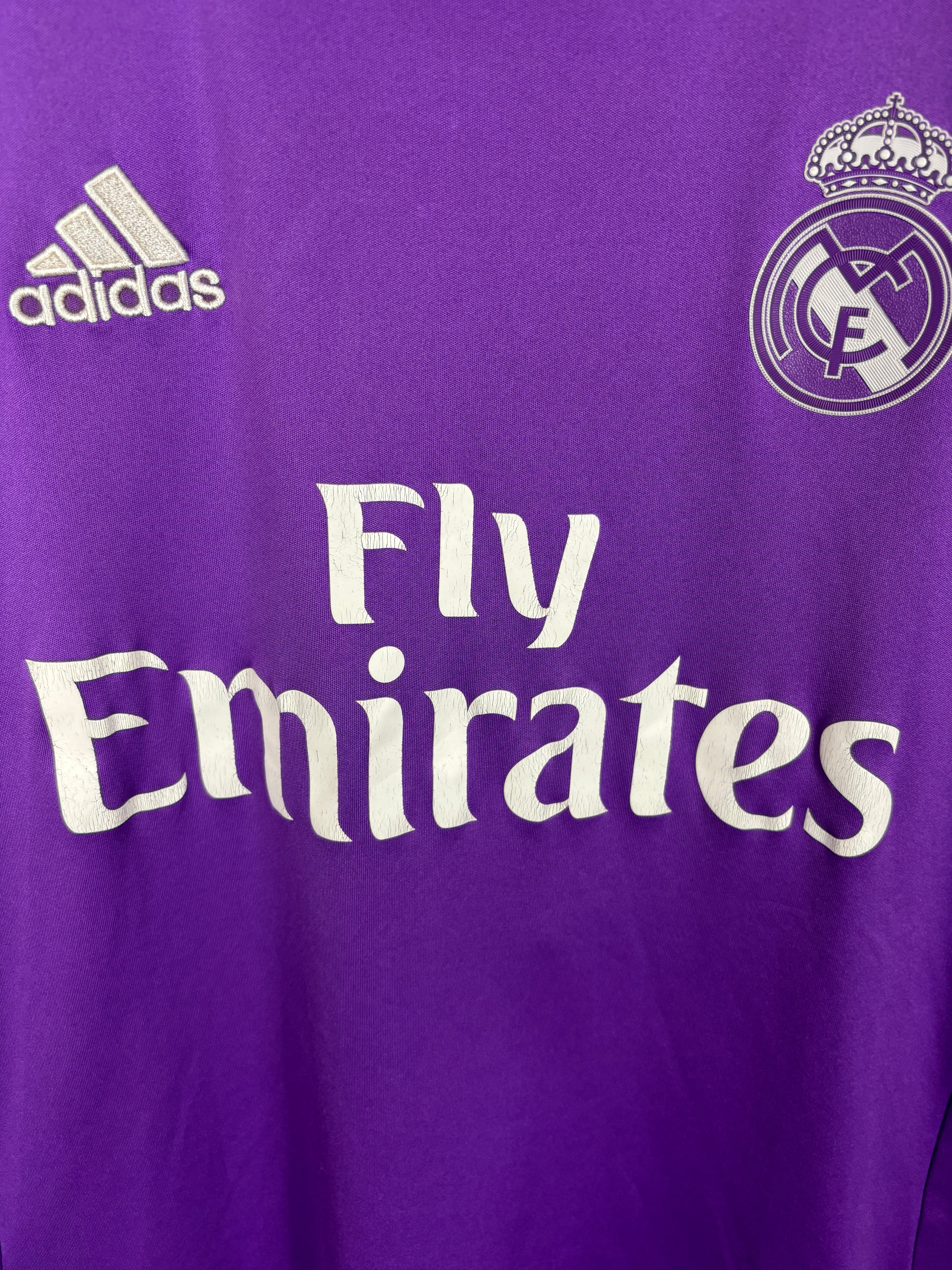 REAL MADRID 2016/17 RONALDO #7 AWAY SHIRT (M) ADIDAS
