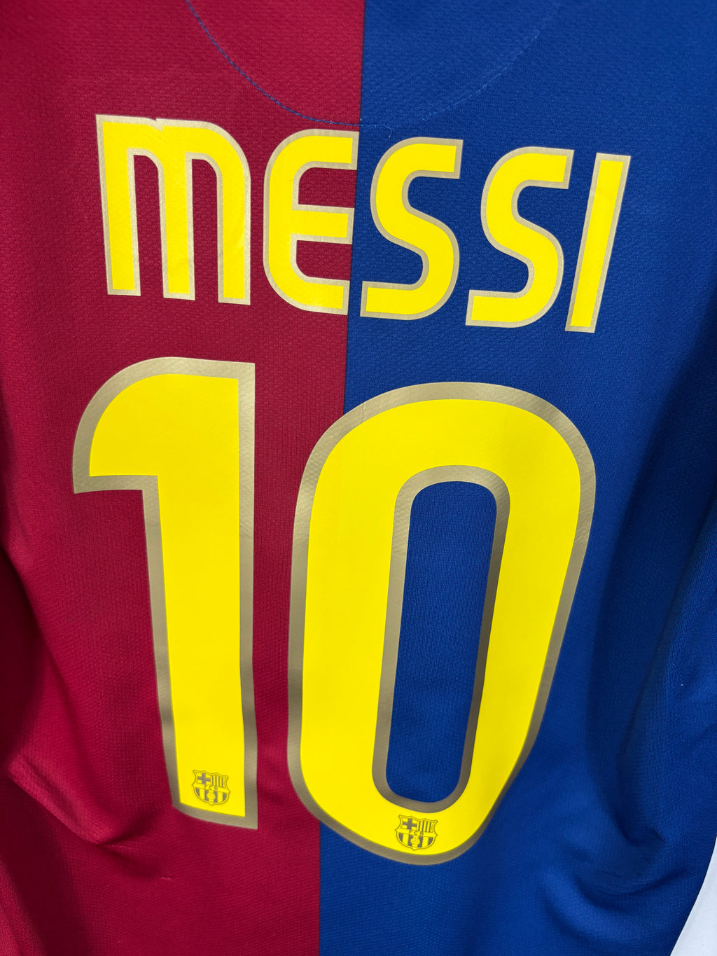 BARCELONA 2008/09 MESSI #10 HOME SHIRT (S) NIKE