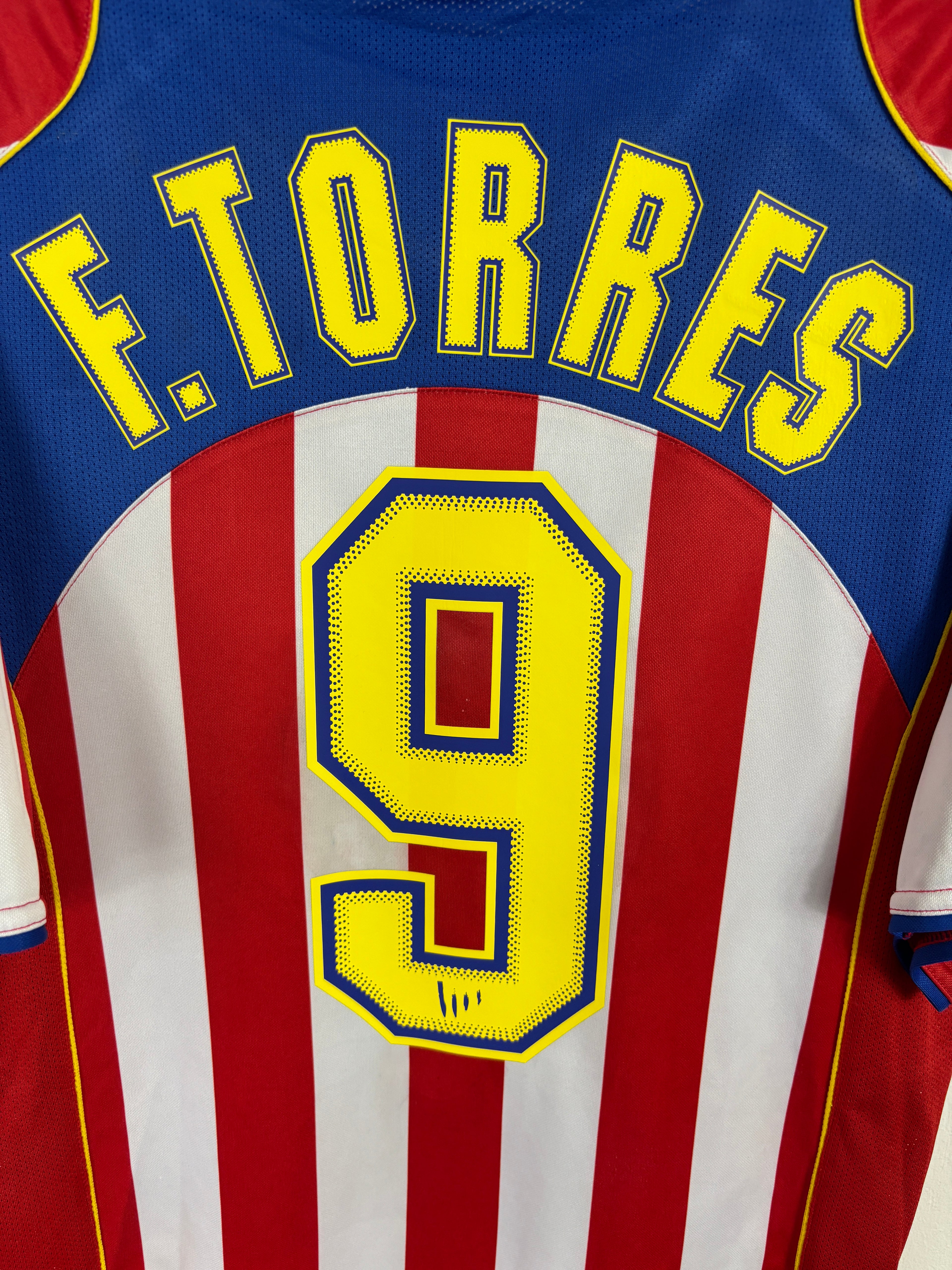 ATLETICO MADRID 2004/05 TORRES #9 HOME (M) NIKE