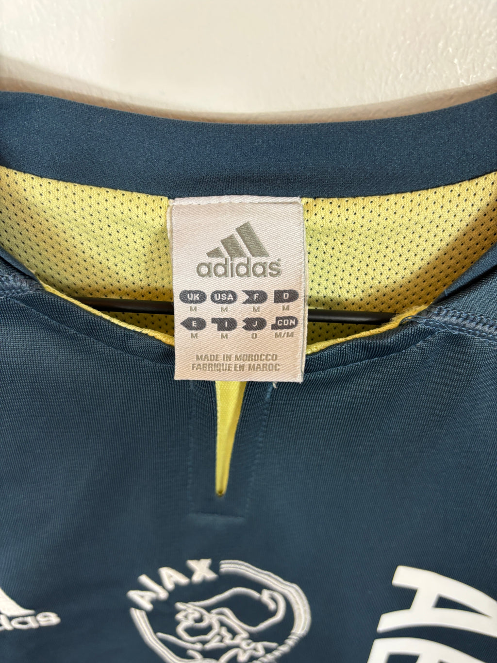 AJAX 2003/04 IBRAHIMOVIC #9 AWAY SHIRT (M) ADIDAS