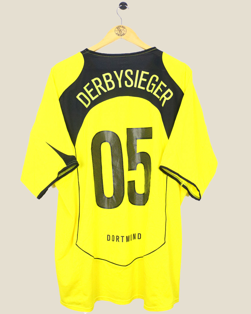 BORUSSIA DORTMUND 2004/05 DERBYSIEGER HOME SHIRT (XXL) NIKE