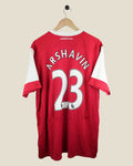 ARSENAL 2010/11 ARSHAVIN HOME SHIRT (XXL) NIKE