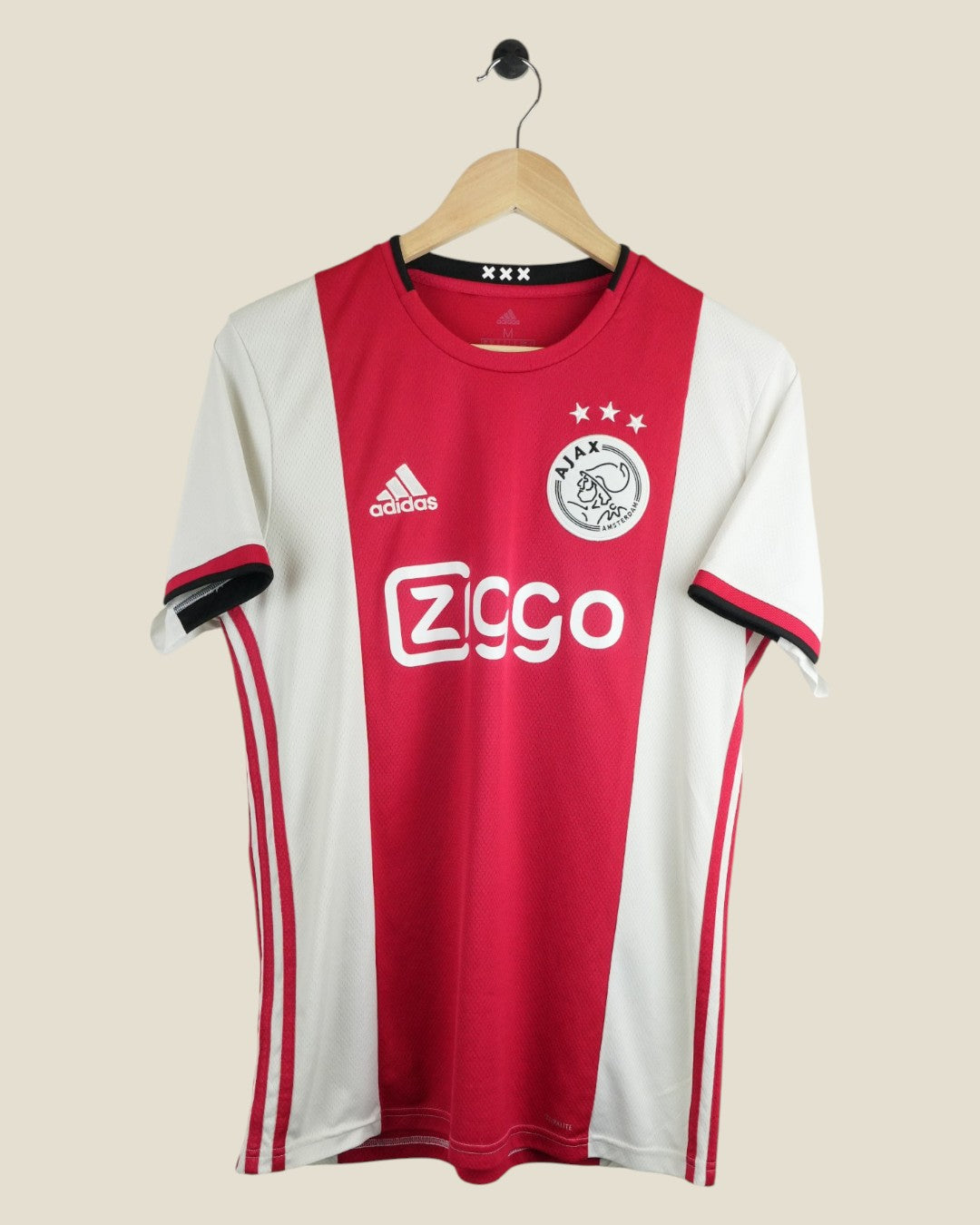 AJAX 2019/20 PROMES HOME SHIRT (M) ADIDAS