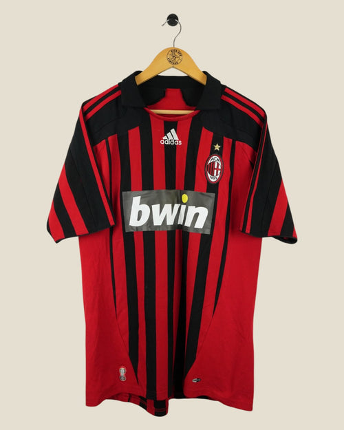 AC MILAN 2007/08 KAKA HOME SHIRT (L) ADIDAS