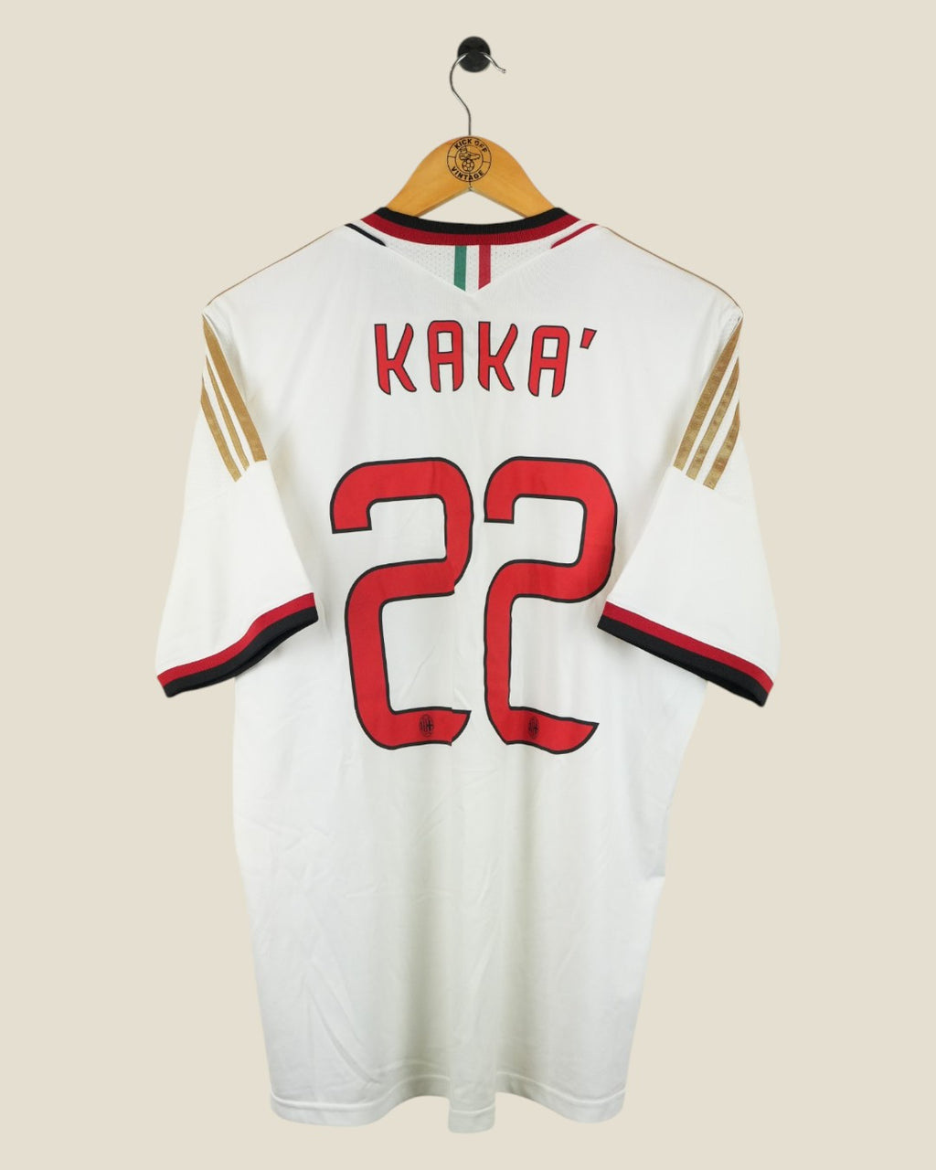 AC MILAN 2013/14 KAKA AWAY SHIRT (L) ADIDAS