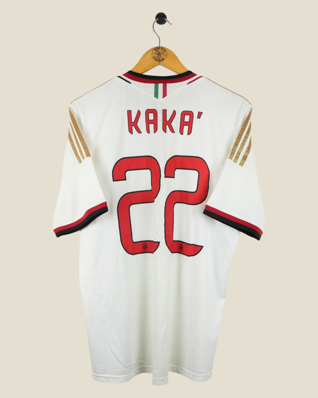 AC MILAN 2013/14 KAKA AWAY SHIRT (L) ADIDAS