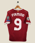 LIVERPOOL 2017/18 FIRMINO UCL HOME SHIRT (S) NEW BALANCE