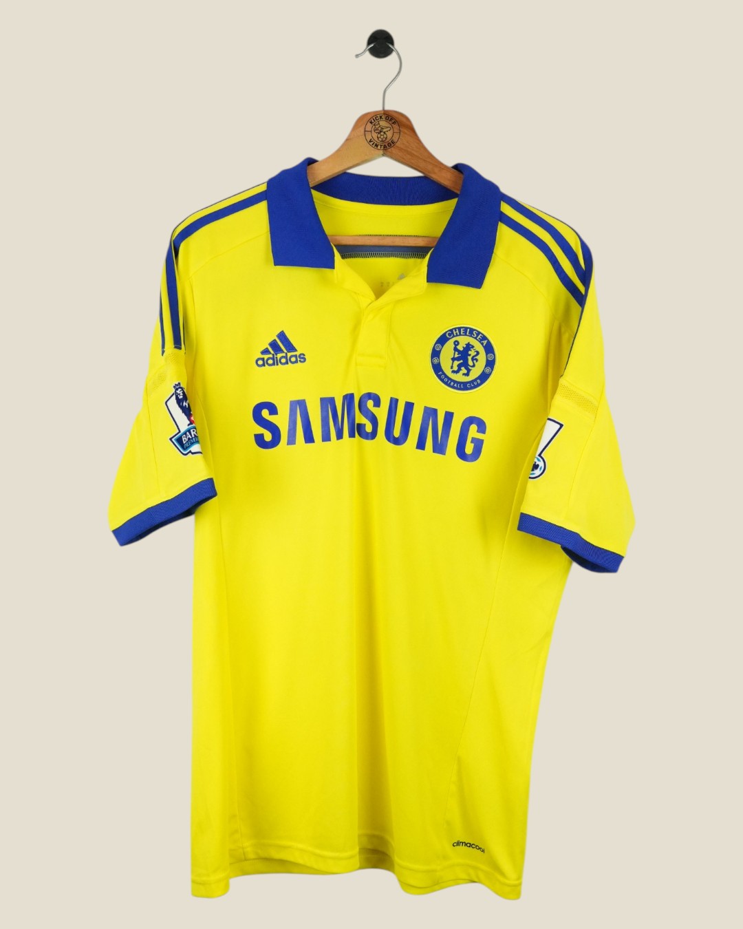 CHELSEA 2014/15 DROGBA AWAY SHIRT (M) ADIDAS