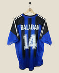 CLUB BRUGGE 2005/06 BALABAN HOME SHIRT (L) ADIDAS