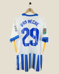 BRIGHTON & HOVE ALBION 2024/25 VAN HECKE CUP HOME SHIRT (XL) NIKE
