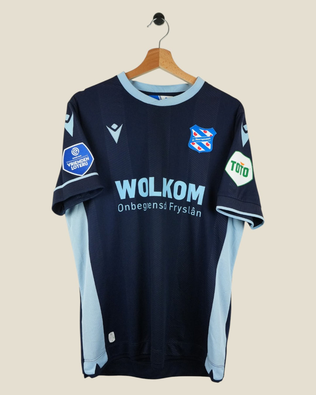 HEERENVEEN 2024/25 TRENSKOW AWAY SHIRT (L) MACRON