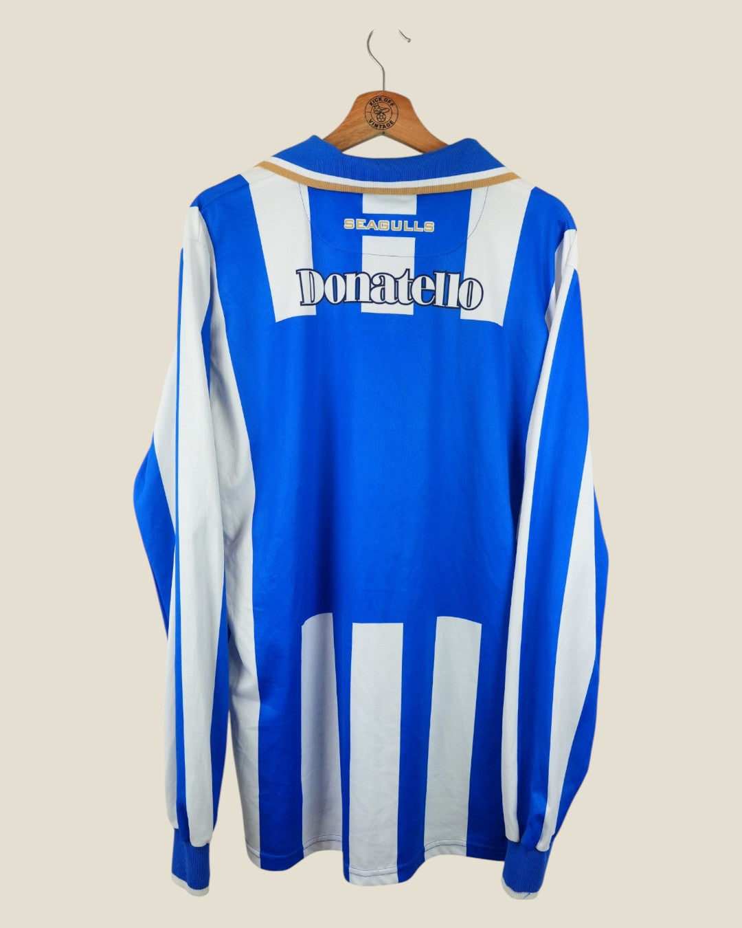 BRIGHTON & HOVE ALBION 2012/13 L/S HOME SHIRT (XXL) ERREA