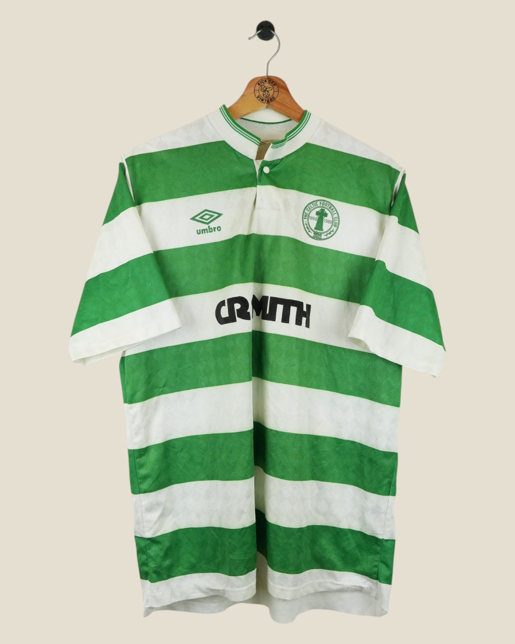 CELTIC 1989/91 HOME SHIRT (XL) UMBRO
