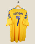UKRAINE 2012 SHEVCHENKO HOME SHIRT (XXL) ADIDAS
