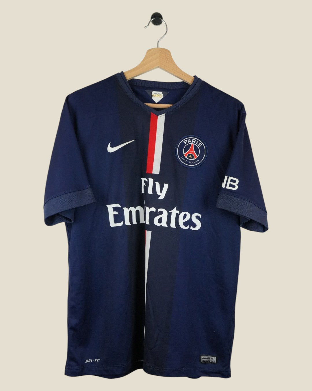 PARIS SAINT-GERMAIN 2014/15 IBRAHIMOVIC HOME SHIRT (L) NIKE