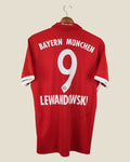 BAYERN MUNICH 2016/17 LEWANDOWSKI HOME SHIRT (M) ADIDAS