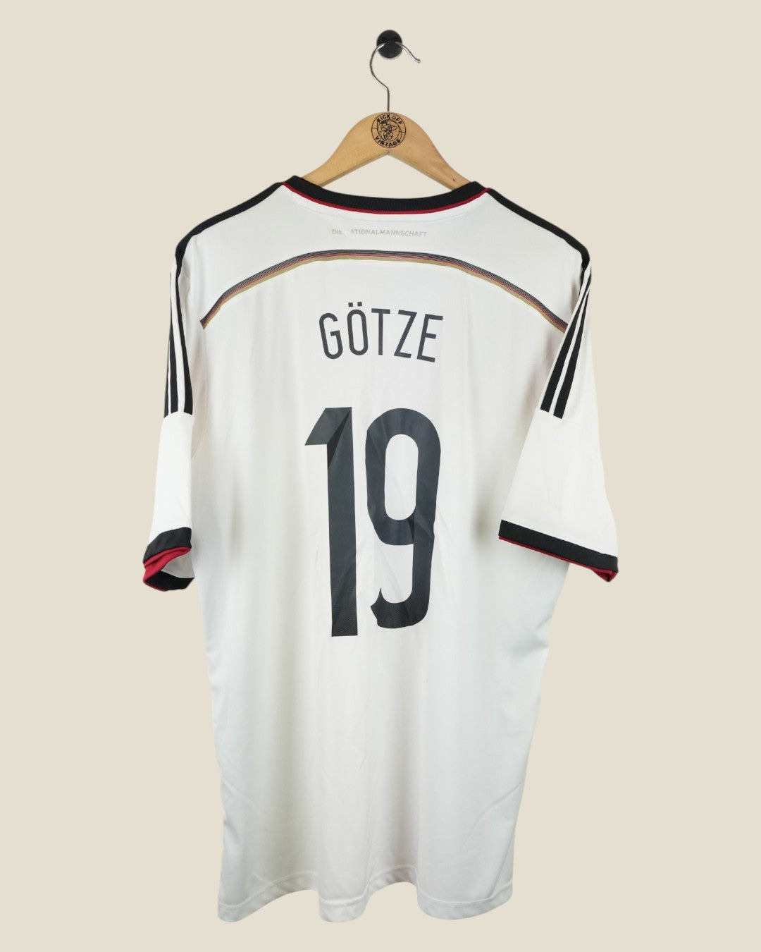 GERMANY 2014 GOTZE HOME SHIRT (XL) ADIDAS