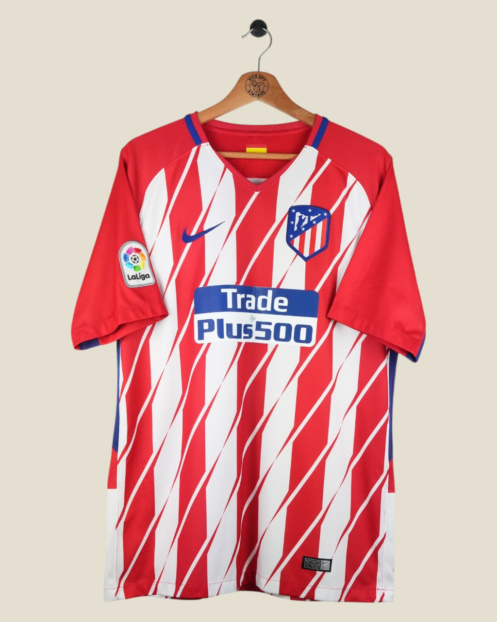 ATLETICO MADRID 2017/18 GRIEZMANN HOME SHIRT (L) NIKE
