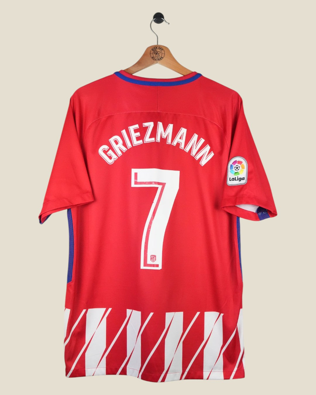 ATLETICO MADRID 2017/18 GRIEZMANN HOME SHIRT (L) NIKE