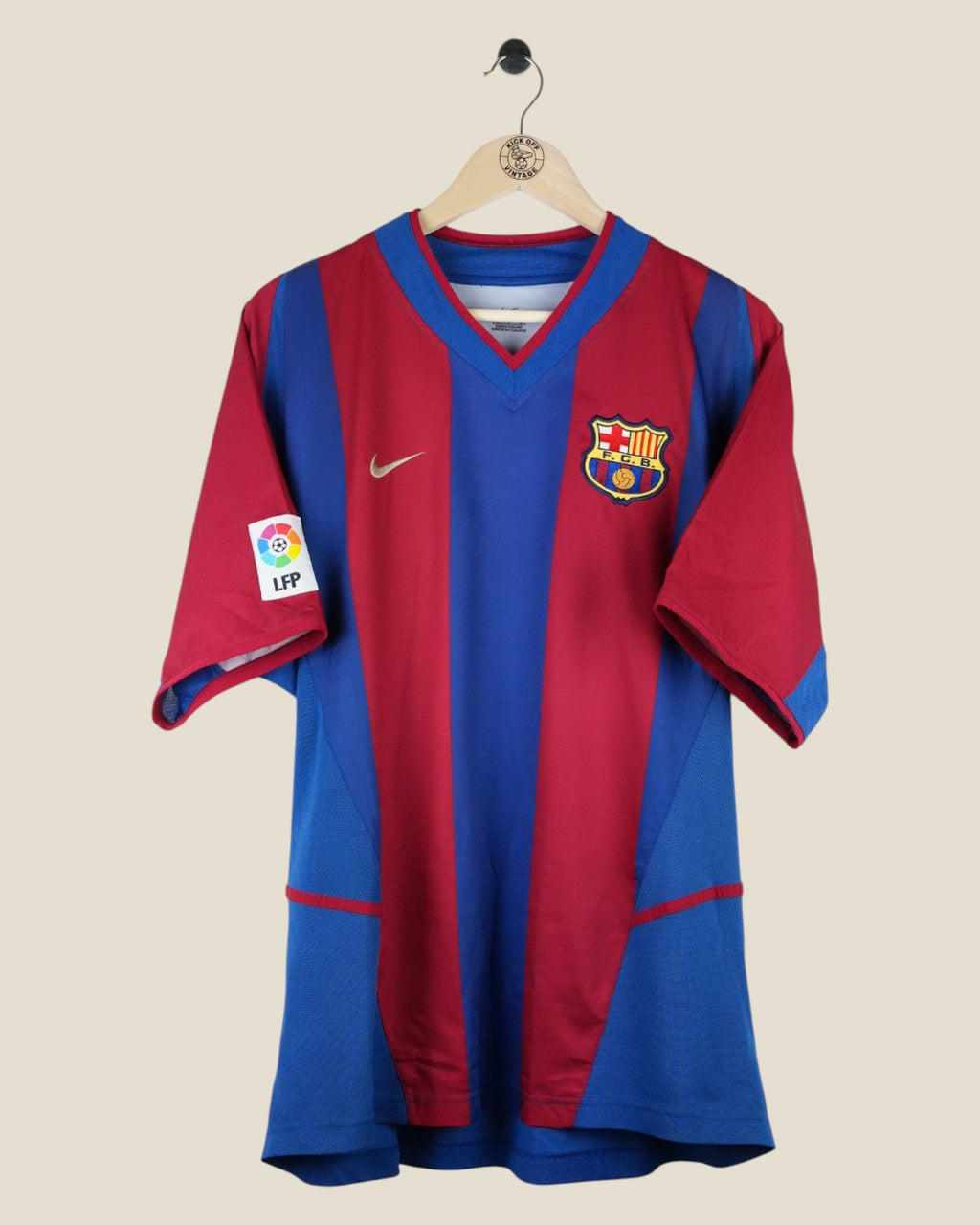 BARCELONA 2002/03 INIESTA HOME SHIRT (L) NIKE