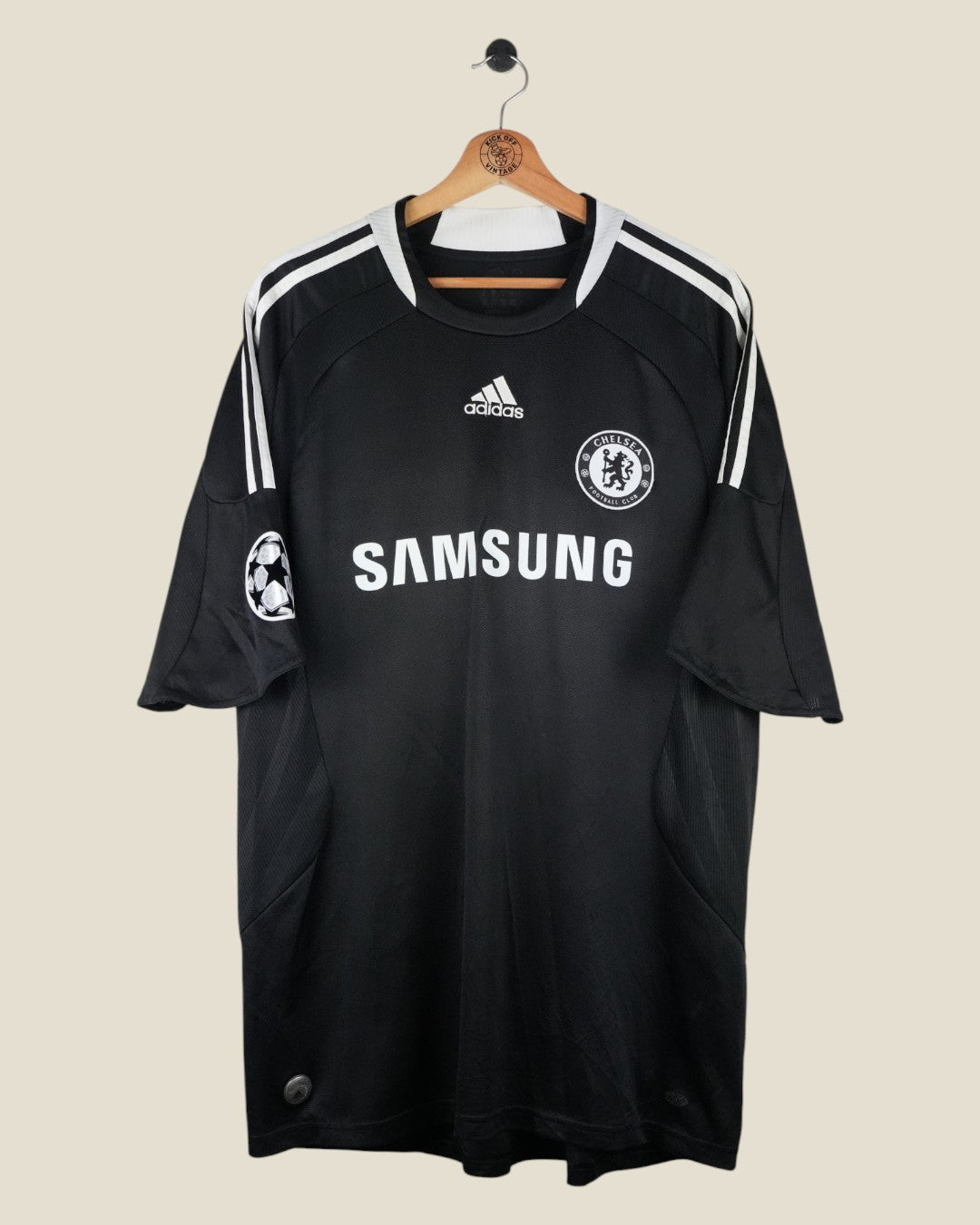 CHELSEA 2008/09 DROGBA AWAY UCL SHIRT (XL) ADIDAS