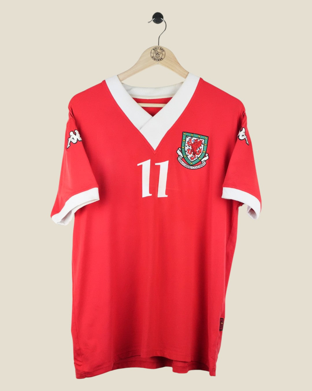 WALES 2006 GIGGS HOME SHIRT (XXL) KAPPA