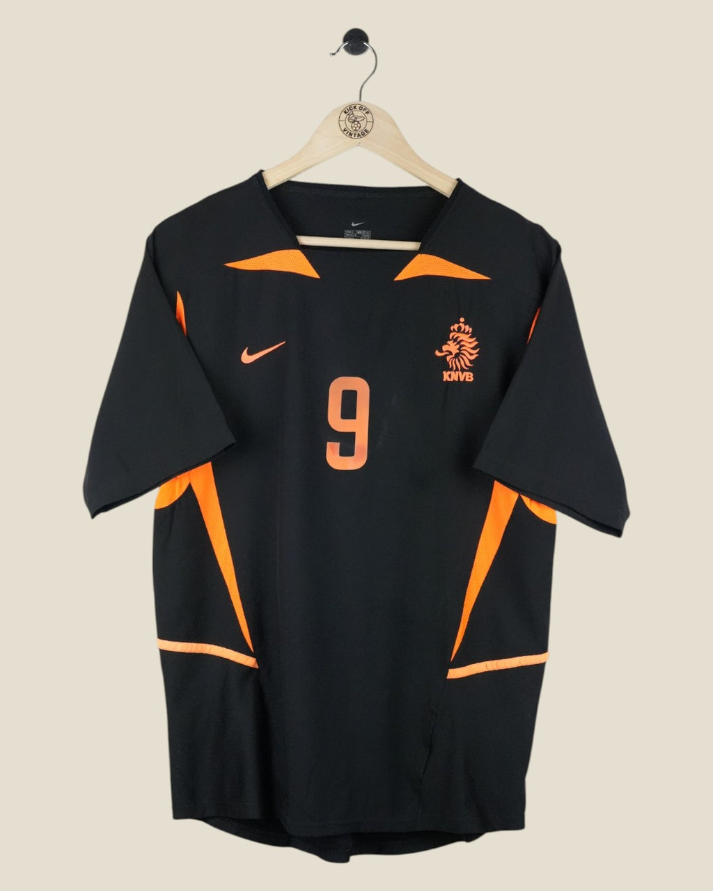 NETHERLANDS 2002 VAN NISTELROOY AWAY SHIRT (S) NIKE