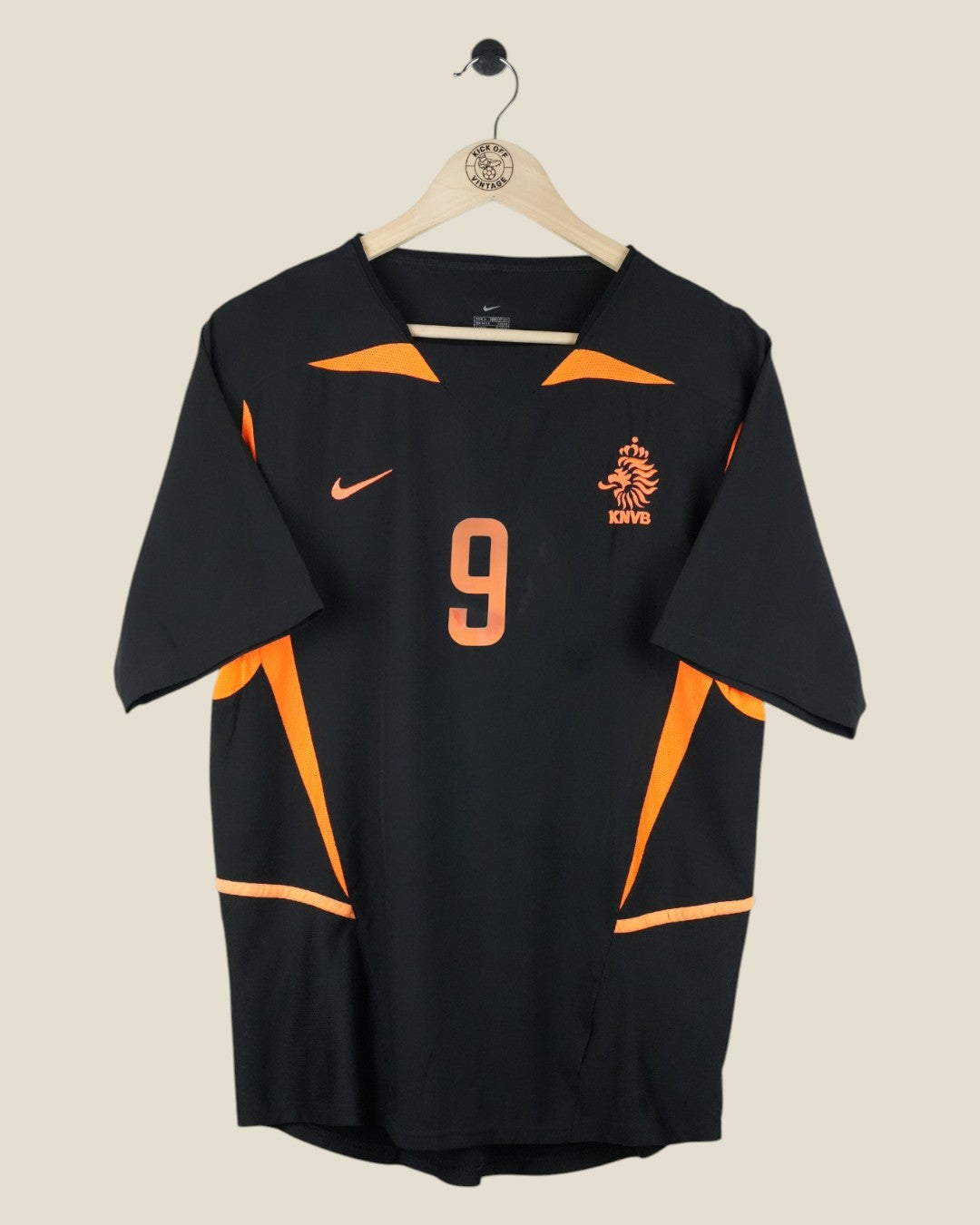 NETHERLANDS 2002 VAN NISTELROOY AWAY SHIRT (S) NIKE