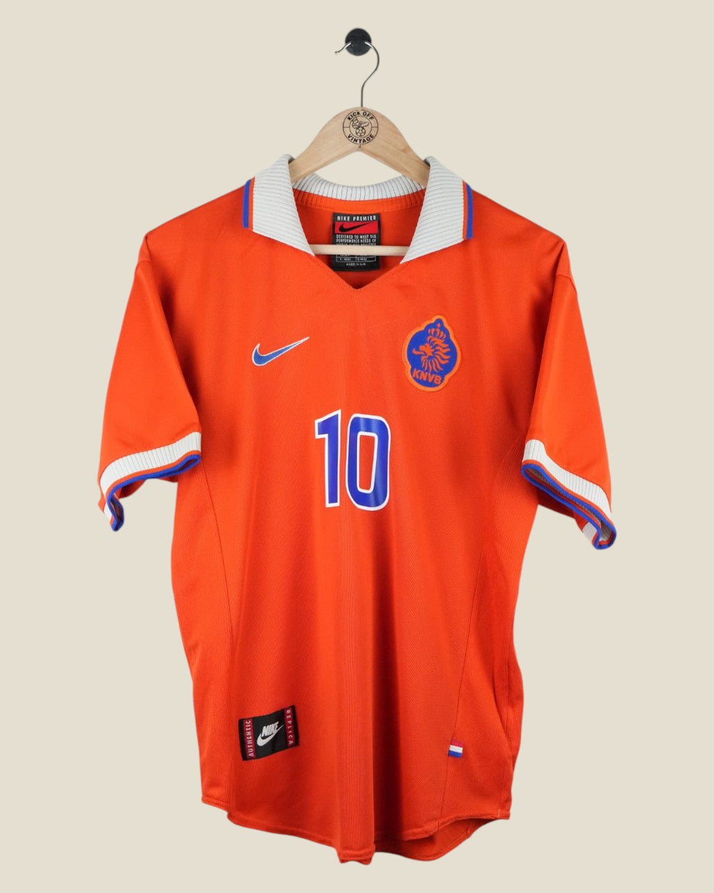 NETHERLANDS 1997 SEEDORF HOME SHIRT (M) NIKE