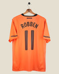 NETHERLANDS 2010 ROBBEN HOME SHIRT (L) NIKE