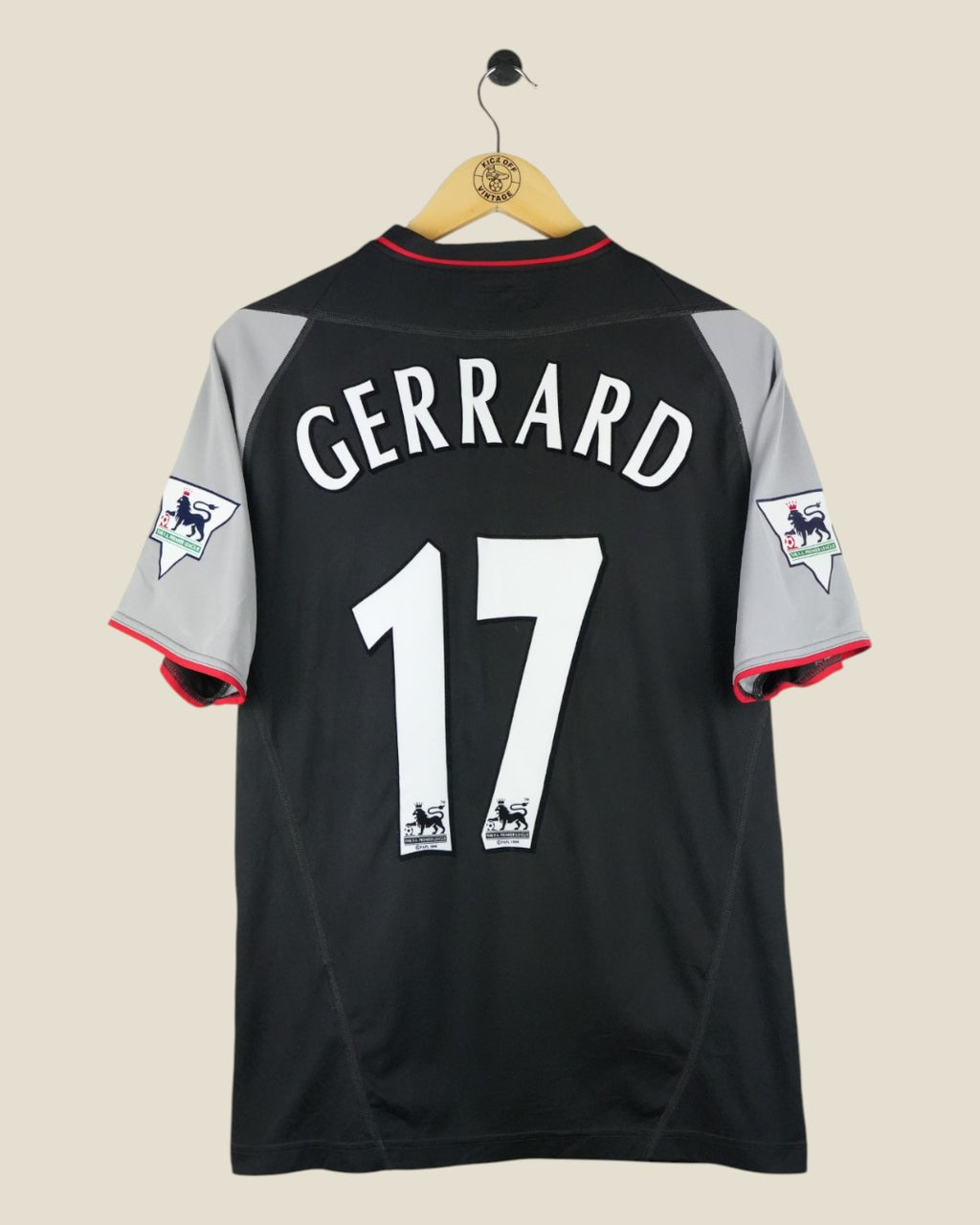 LIVERPOOL 2002/03 GERRARD AWAY SHIRT (M) REEBOK