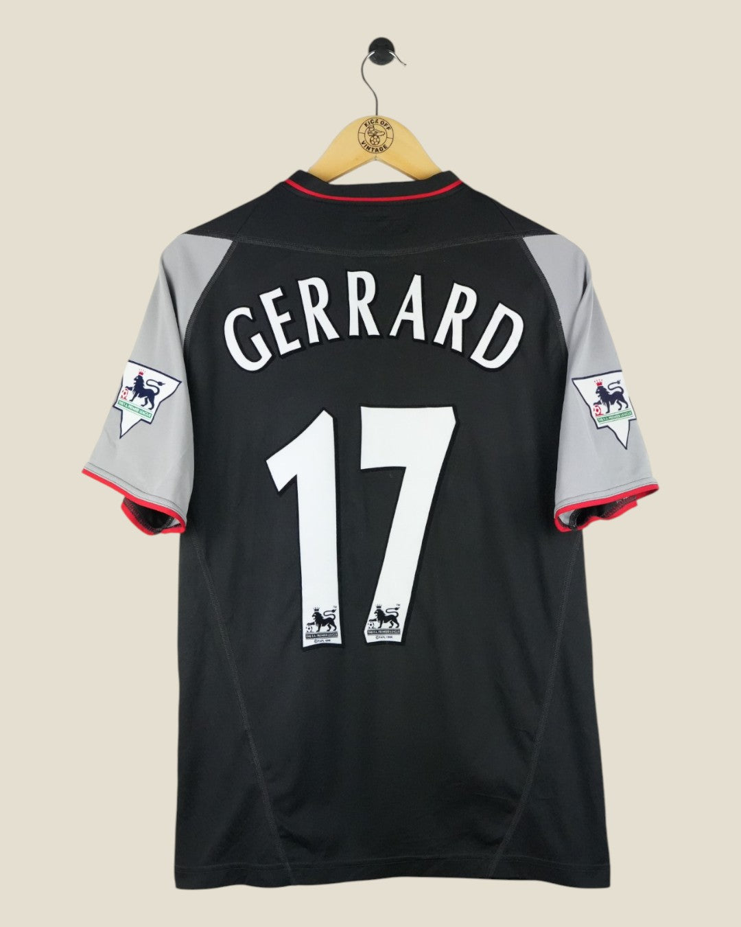 LIVERPOOL 2002/03 GERRARD AWAY SHIRT (M) REEBOK