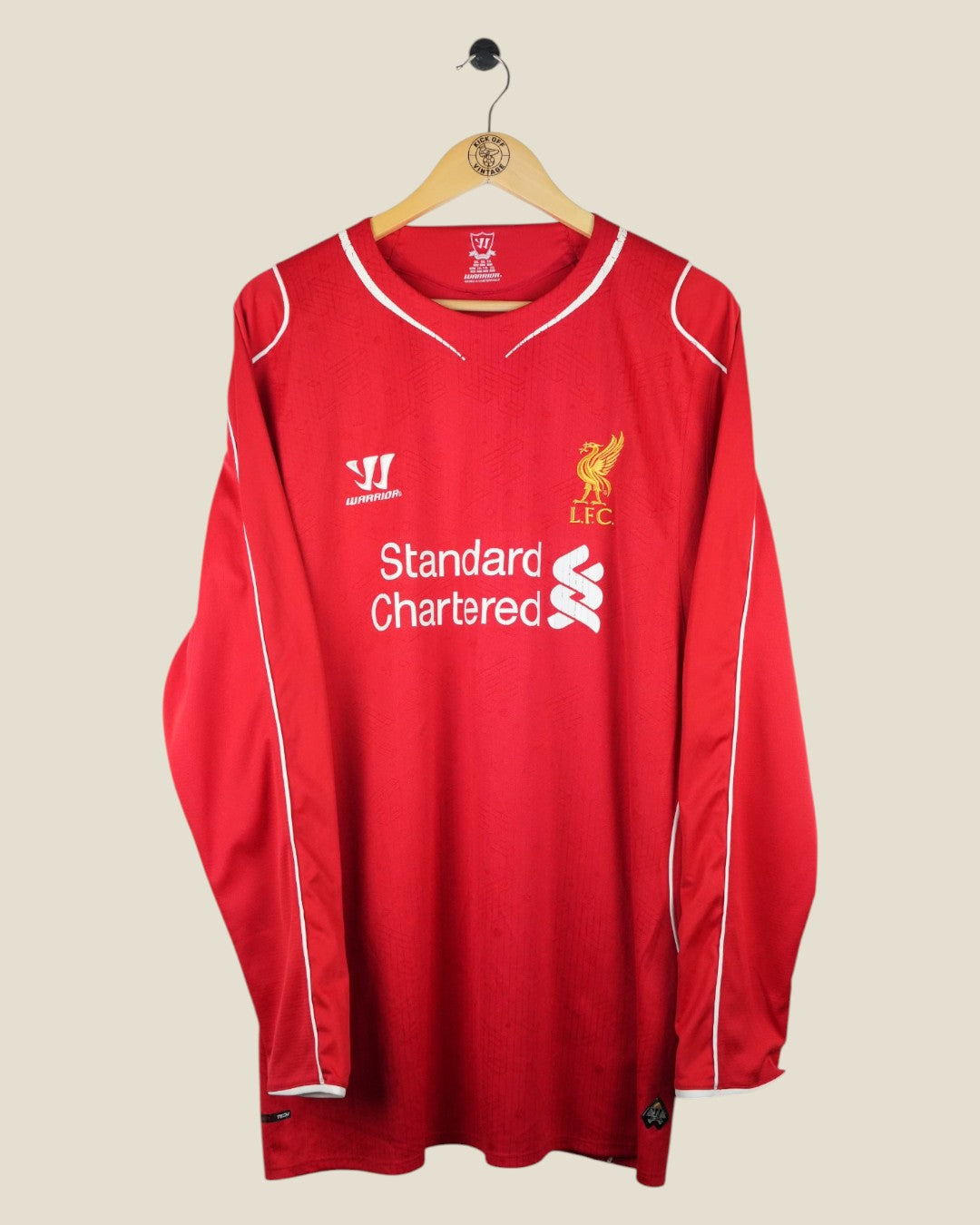 LIVERPOOL 2014/15 GERRARD HOME L/S SHIRT (XXL) WARRIOR