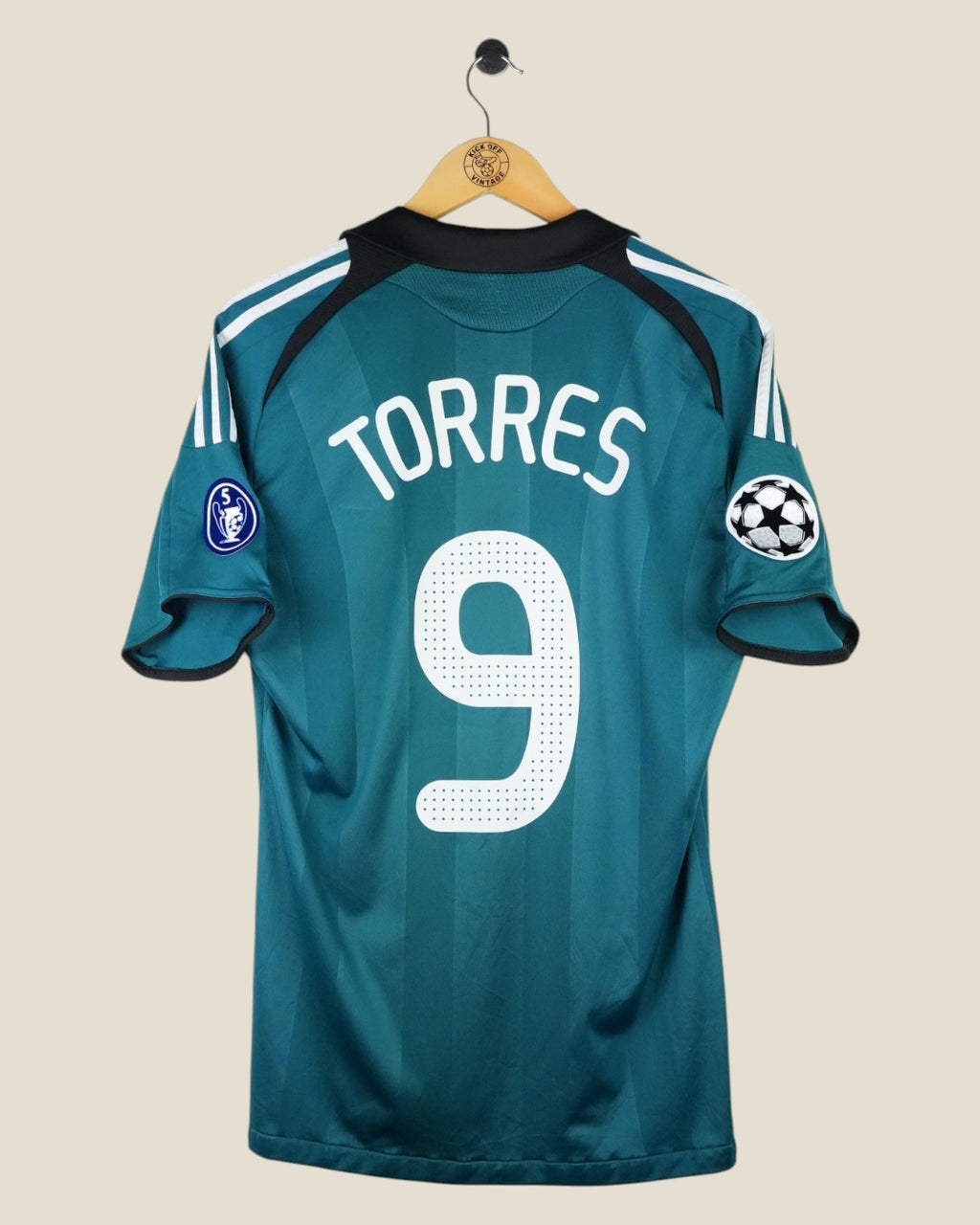 LIVERPOOL 2008/09 TORRES THIRD UCL SHIRT (M) ADIDAS