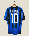 INTER MILAN 2003/04 ADRIANO HOME SHIRT (M) NIKE