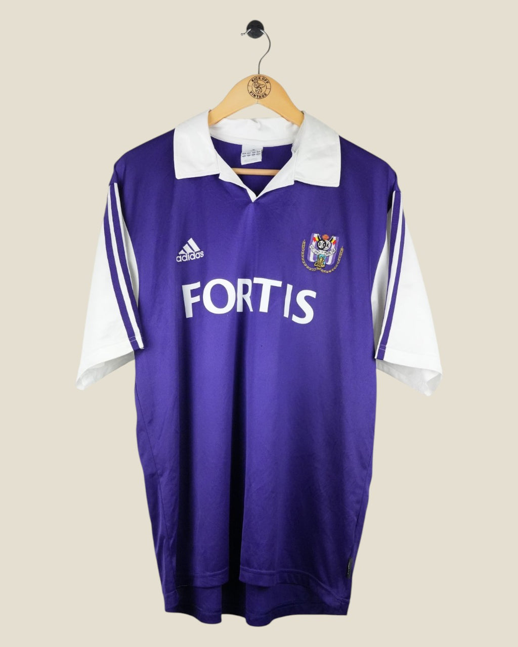ANDERLECHT 2003/04 KOMPANY AWAY SHIRT (L) ADIDAS