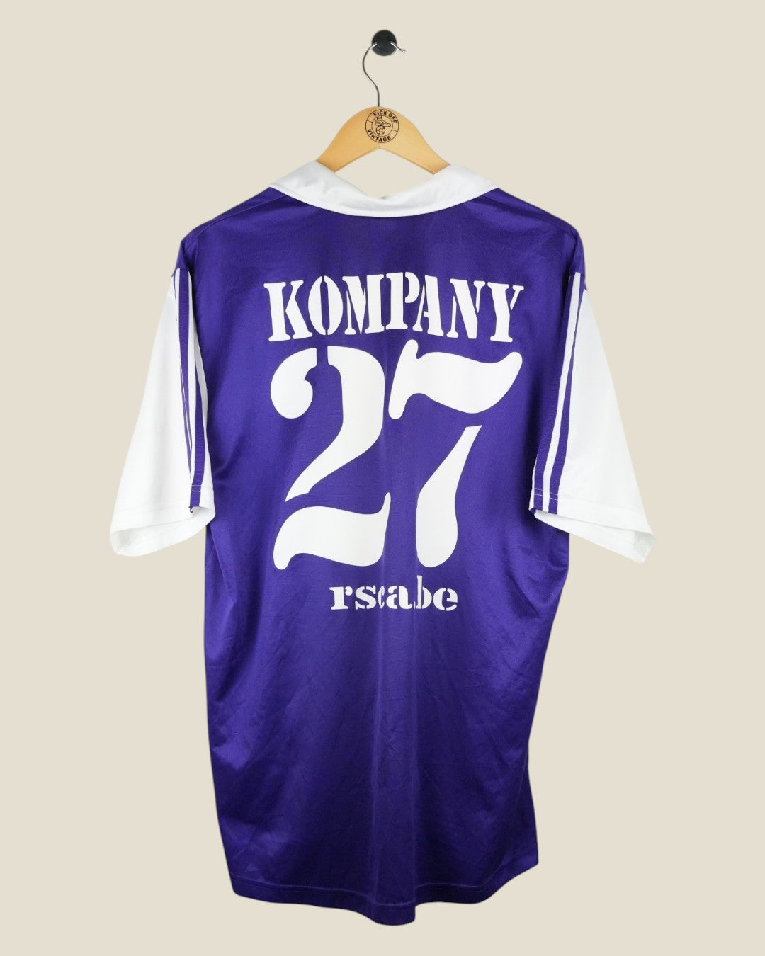 ANDERLECHT 2003/04 KOMPANY AWAY SHIRT (L) ADIDAS