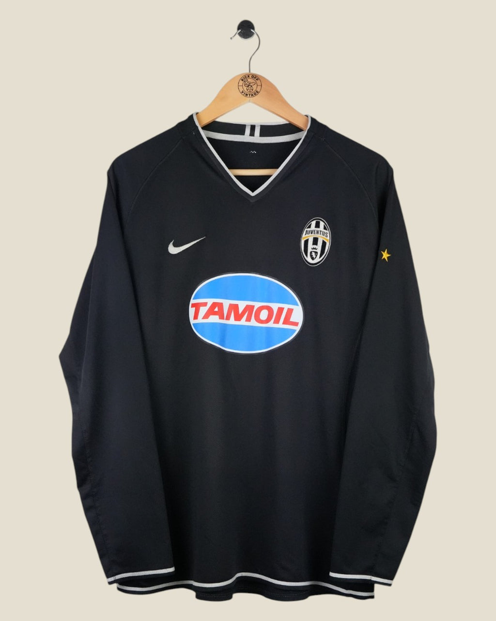 JUVENTUS 2006/07 DEL PIERO AWAY L/S PLAYER ISSUE SHIRT (L) NIKE