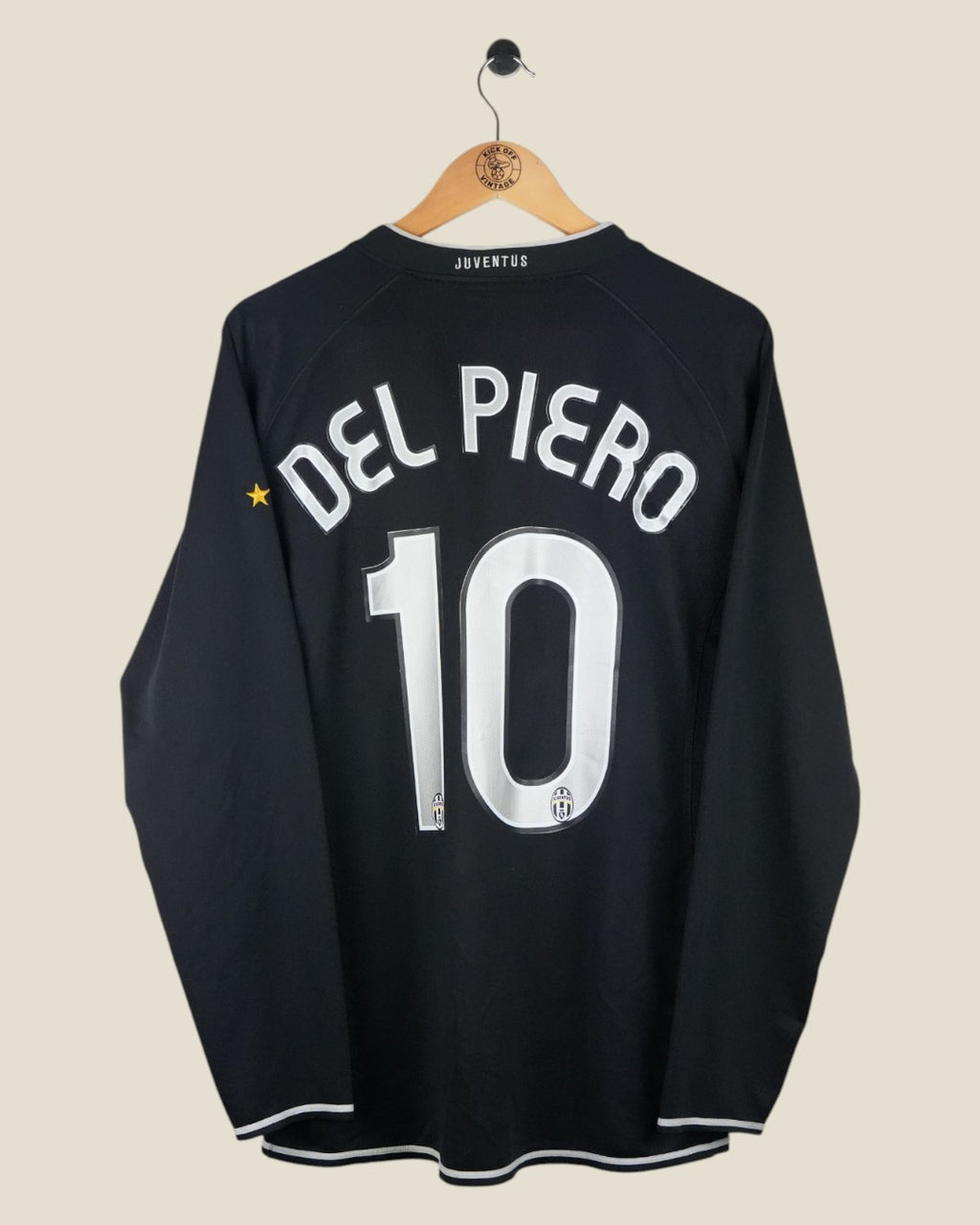 JUVENTUS 2006/07 DEL PIERO AWAY L/S PLAYER ISSUE SHIRT (L) NIKE
