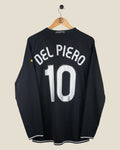 JUVENTUS 2006/07 DEL PIERO AWAY L/S PLAYER ISSUE SHIRT (L) NIKE