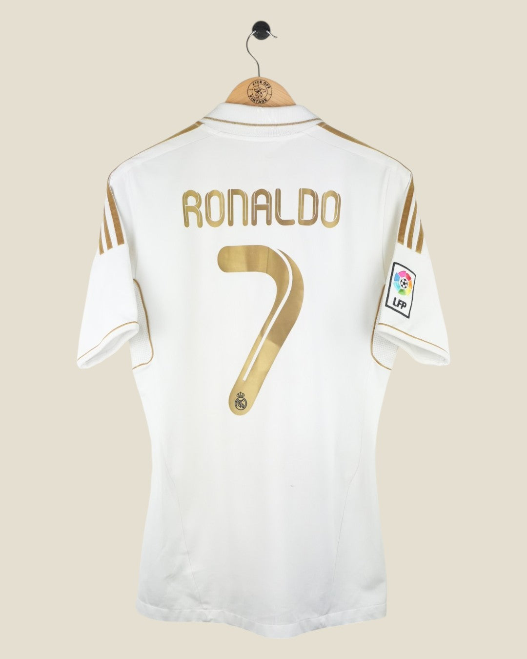 REAL MADRID 2011/12 RONALDO HOME SHIRT (M/L) ADIDAS